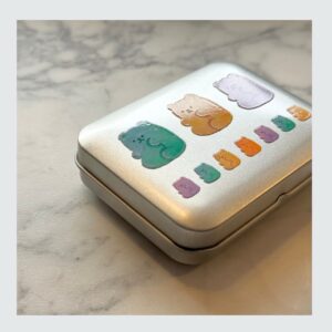 Aluminiumdose mit Gummibär-Motiv