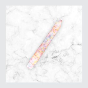 Pastel Candle "Rainbow Confetti"