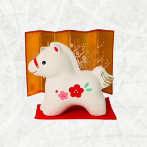 Dekoration zum Jahr des Pferdes 2026 (Japanische Tierkreis）