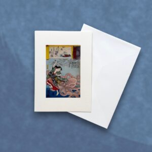Klappkarte Ukiyo-e „Tamakazura“