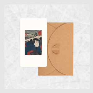 Minikarte Ukiyo-e „Miyamoto Musashi“