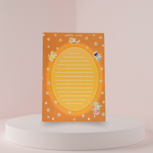 Notizblock A6, Happy Life