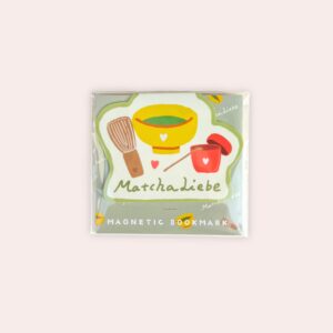 Magnetic Bookmark – Matchaliebe grün