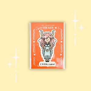 Sticker „My Little Horoscope“ L – Sternzeichen 10 Steinbock (Capricorn)