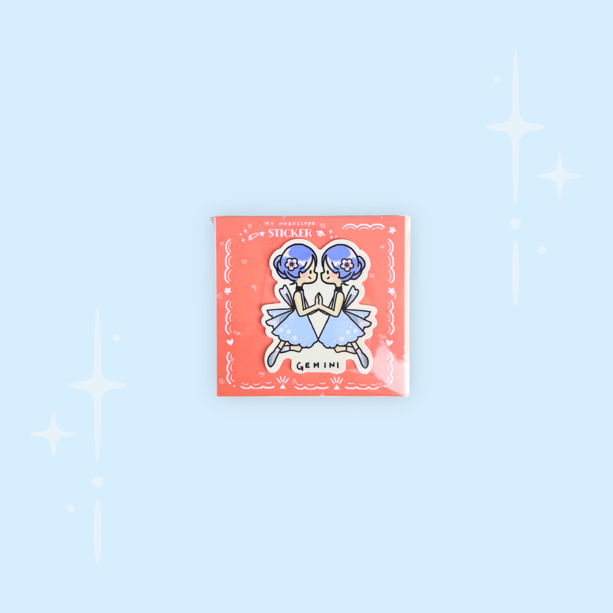 Sticker „My Little Horoscope“ S – Sternzeichen 03 Zwillinge (Gemini)