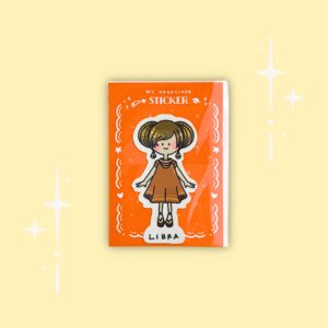 Sticker „My Little Horoscope“ L – Sternzeichen 07 Waage (Libra)