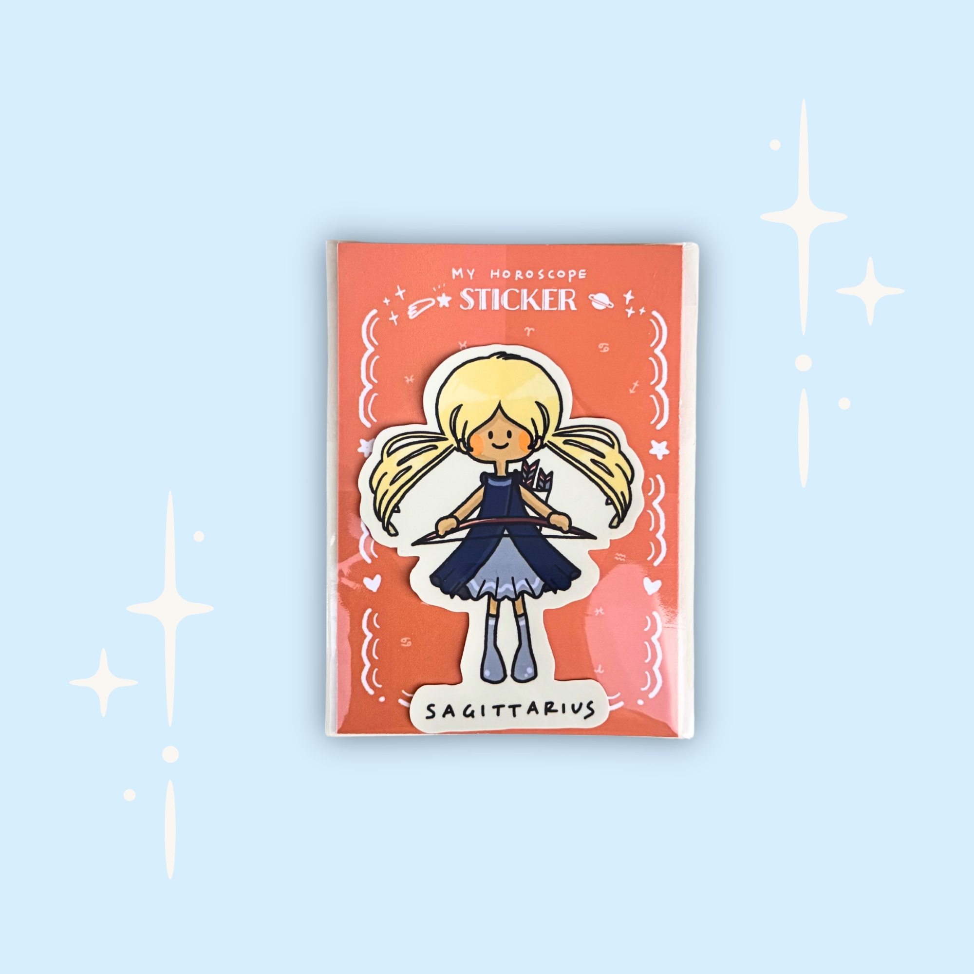 Sticker „My Little Horoscope“ L – Sternzeichen 09 Schütze (Sagittarius)