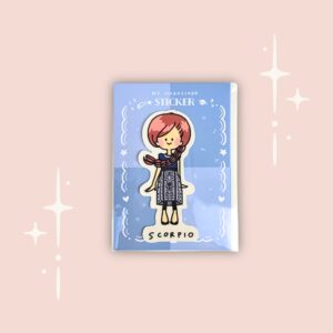 Sticker „My Little Horoscope“ L – Sternzeichen 08 Skorpion (Scorpio)