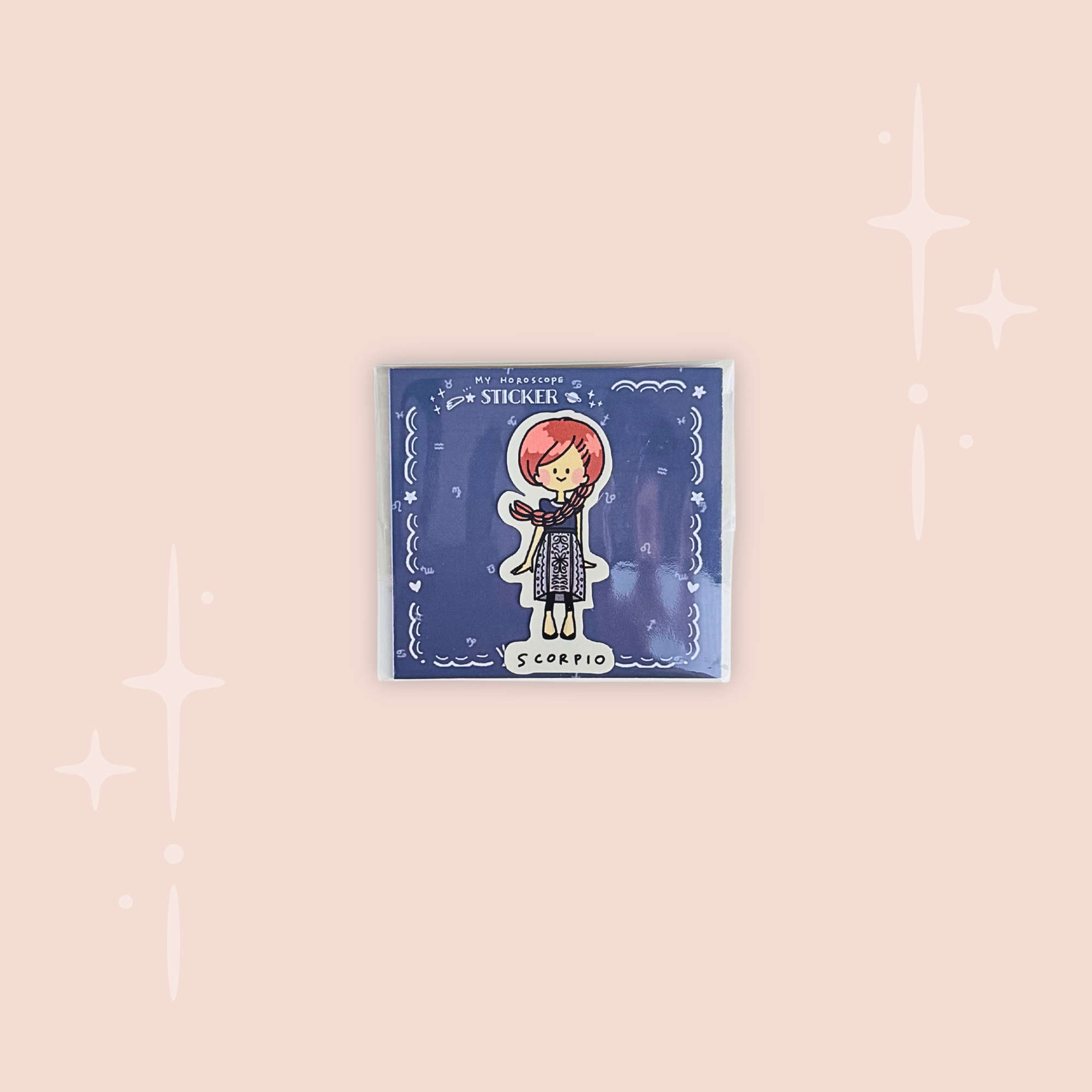Sticker „My Little Horoscope“ S – Sternzeichen Skorpion (Scorpio)