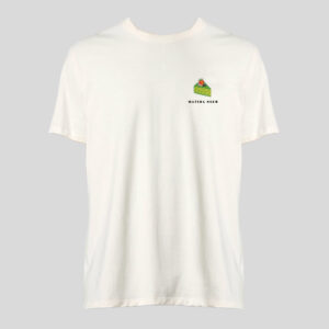 Japanese Style Organic Cotton T-Shirt - Matcha Neko Kuchen